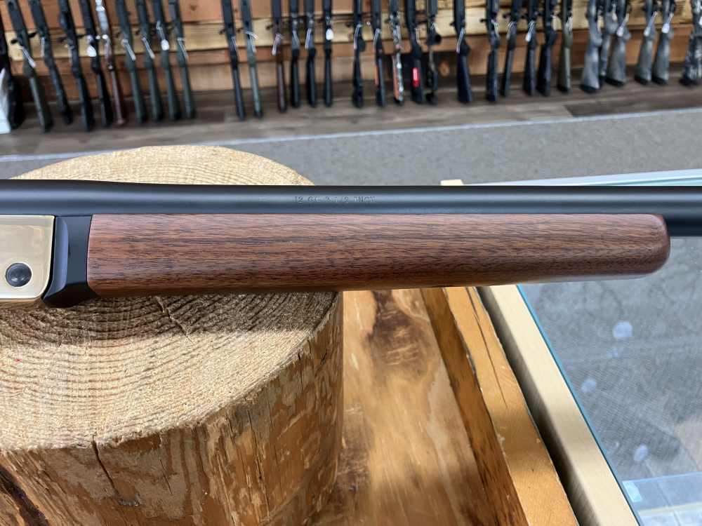 Henry Singleshot Shotgun - 12 Ga - 28" - 3.5" - Brass/Walnut-img-3
