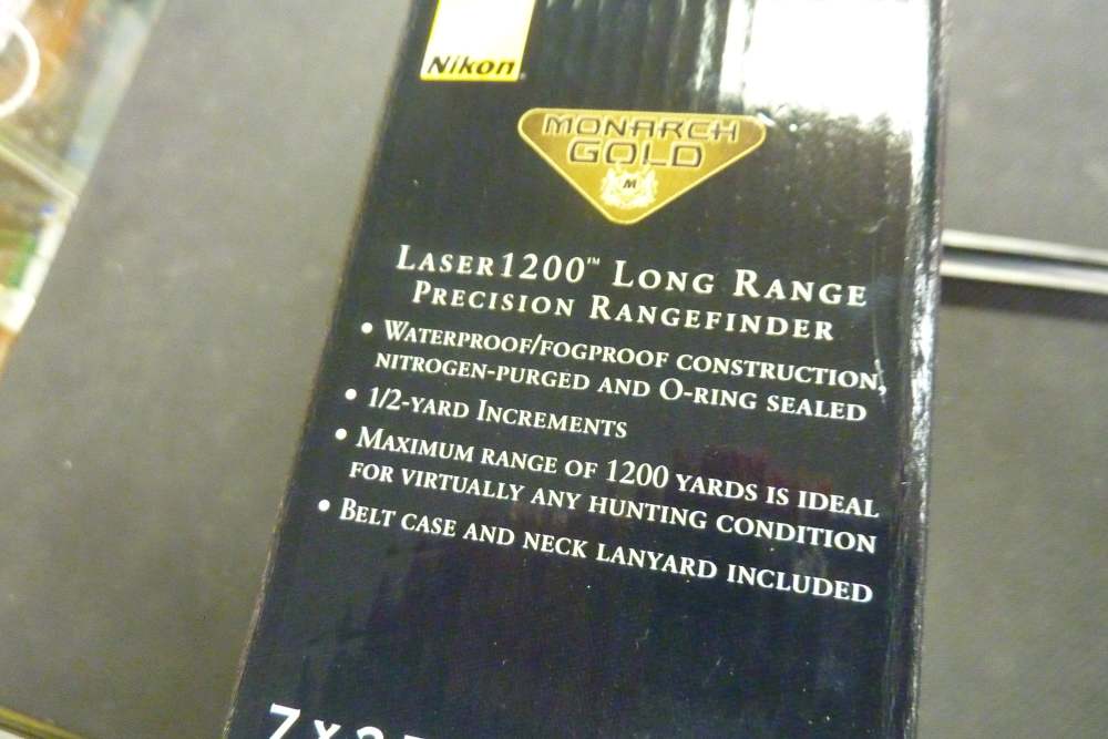 Nikon Monarch Gold Laser 1200 Range Finder-img-2