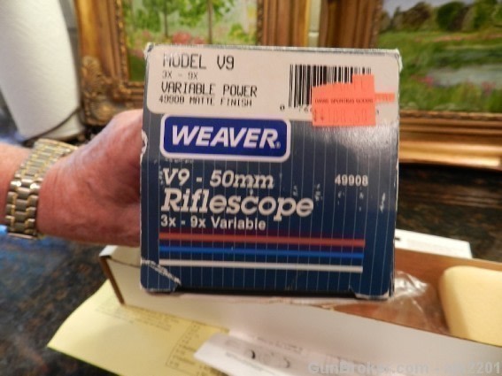 Scope  boxes, lot (Weaver Leupold Clearview, NC Star) 4 count-img-0