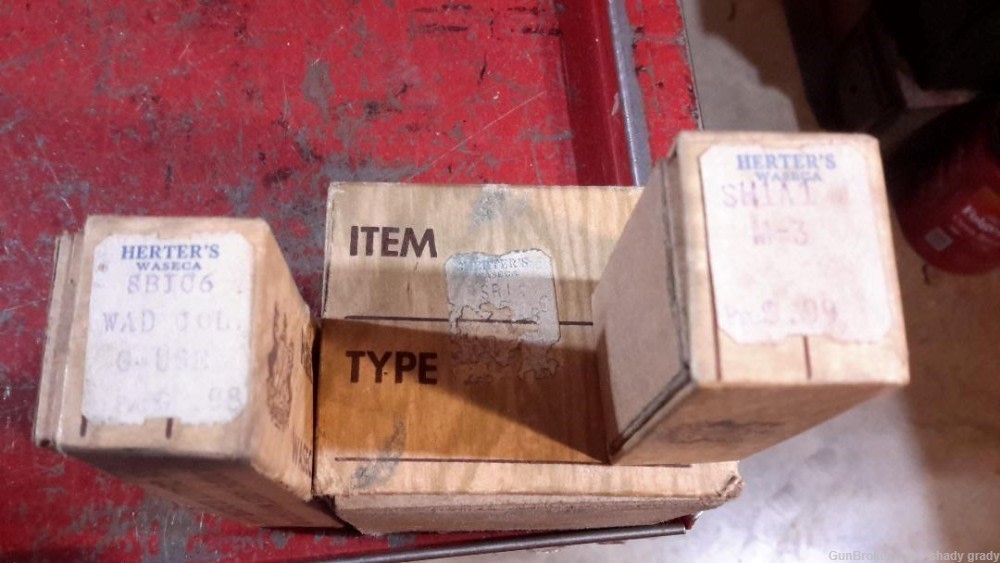herters shotgun dies press reloading items boxed -img-1