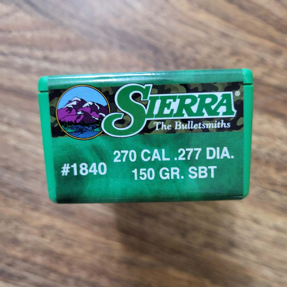 Sierra Game King .270win 150gr SBT bullets 100ct-img-1