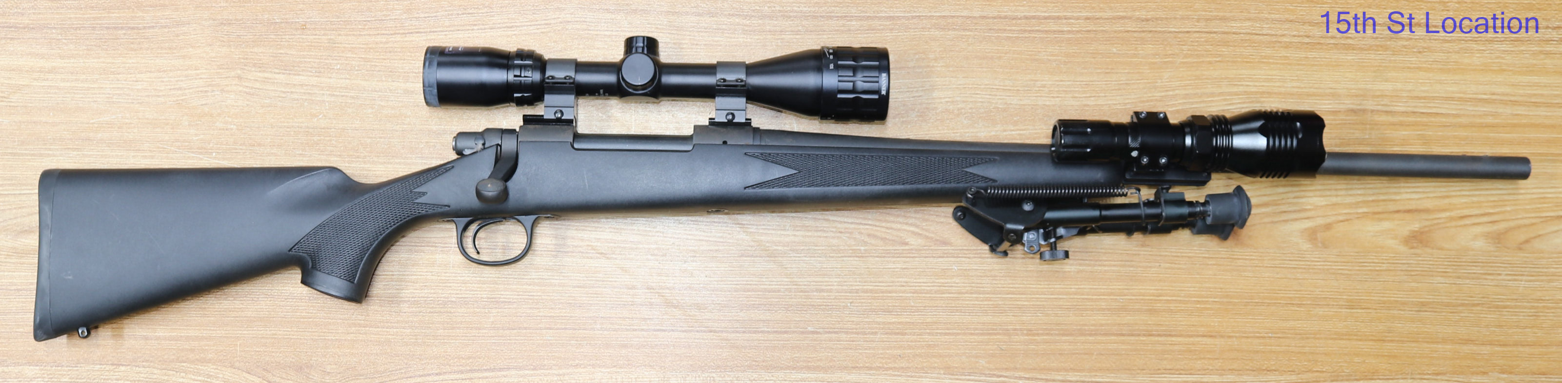 Remington 700 ADL .270 Win 24" Barrel Bushnell 4-12x40 Scope-img-5