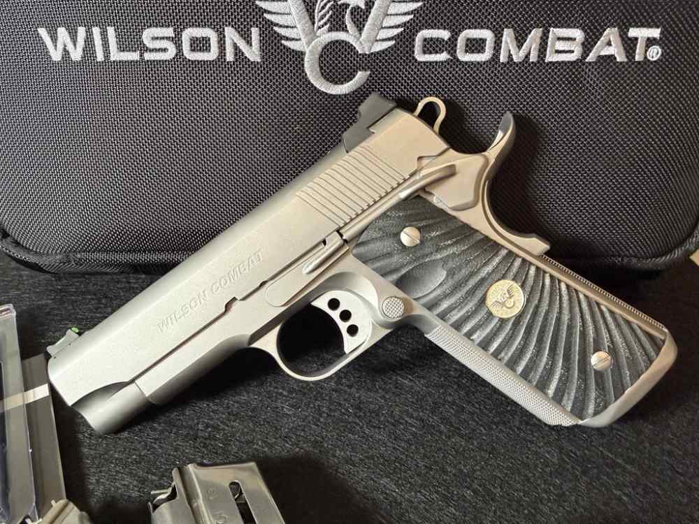 New, WILSON COMBAT, TACTICAL SUPERGRADE PROFESSIONAL 9MM-img-2