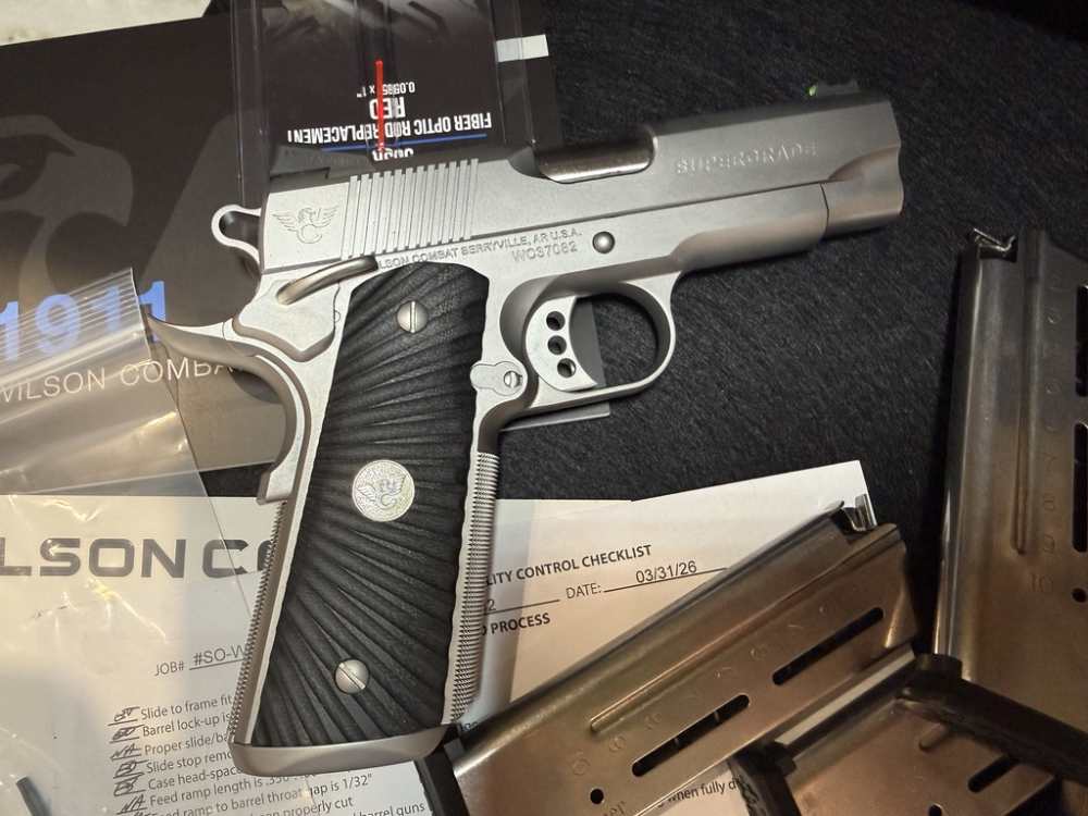 New, WILSON COMBAT, TACTICAL SUPERGRADE PROFESSIONAL 9MM-img-4