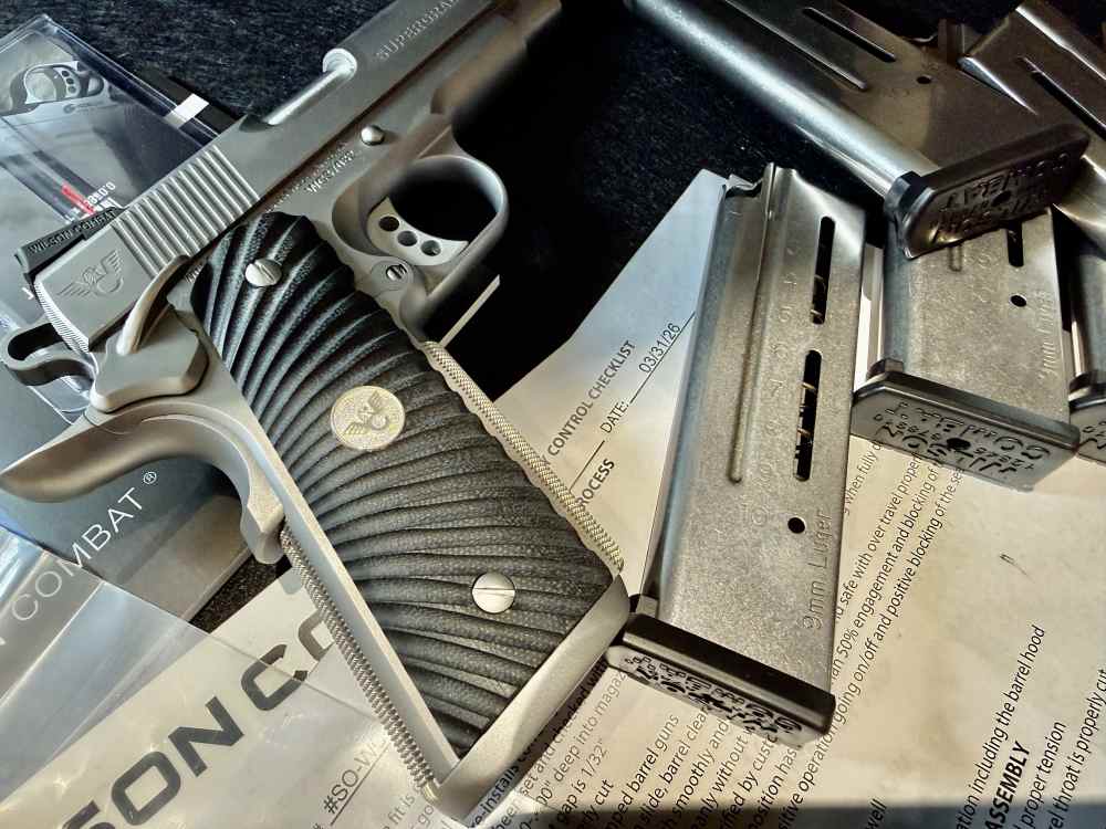 New, WILSON COMBAT, TACTICAL SUPERGRADE PROFESSIONAL 9MM-img-6