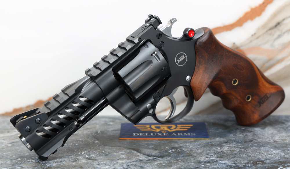 NEW! Korth NXS 4-inch 8-Shot Revolver .357 Magnum SA/DA Walnut Nighthawk-img-0