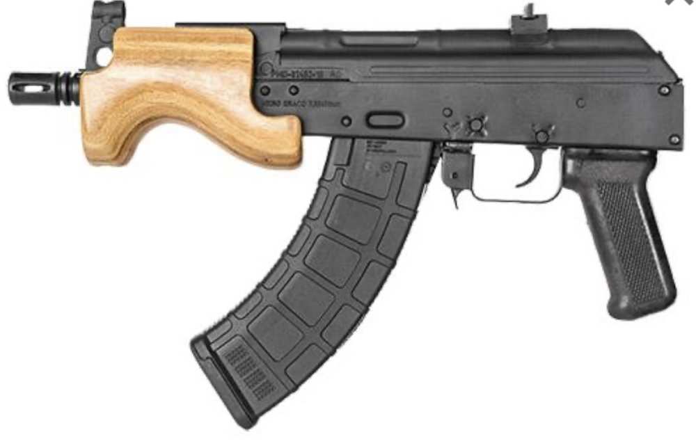 New Century Arms Micro Draco 7.62x39mm 30 rd+1 mini AK pistol 6” bbl Wood-img-0