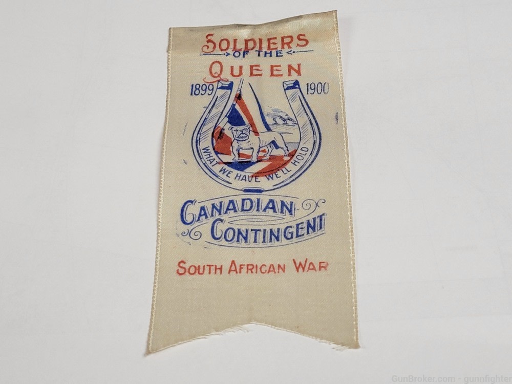  Canadian South African War Honor Award From The Queen / Soldier Named-img-0