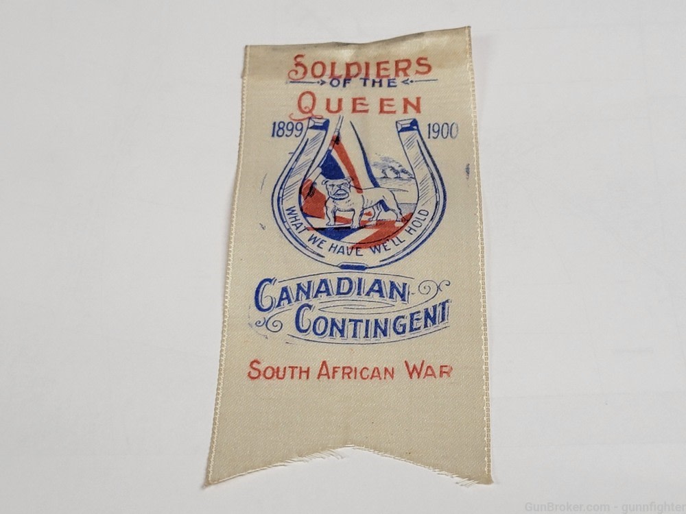  Canadian South African War Honor Award From The Queen / Soldier Named-img-1