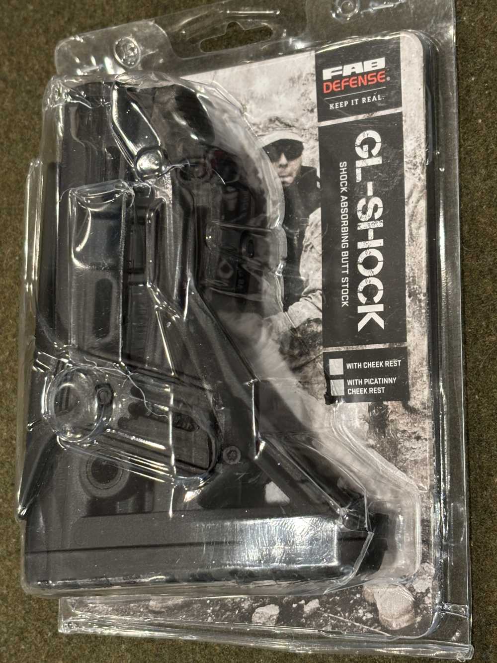 New Old Stock FAB Defense GL- Shock CP - AR15 M4 Mil-Spec Collapsible Stock-img-1