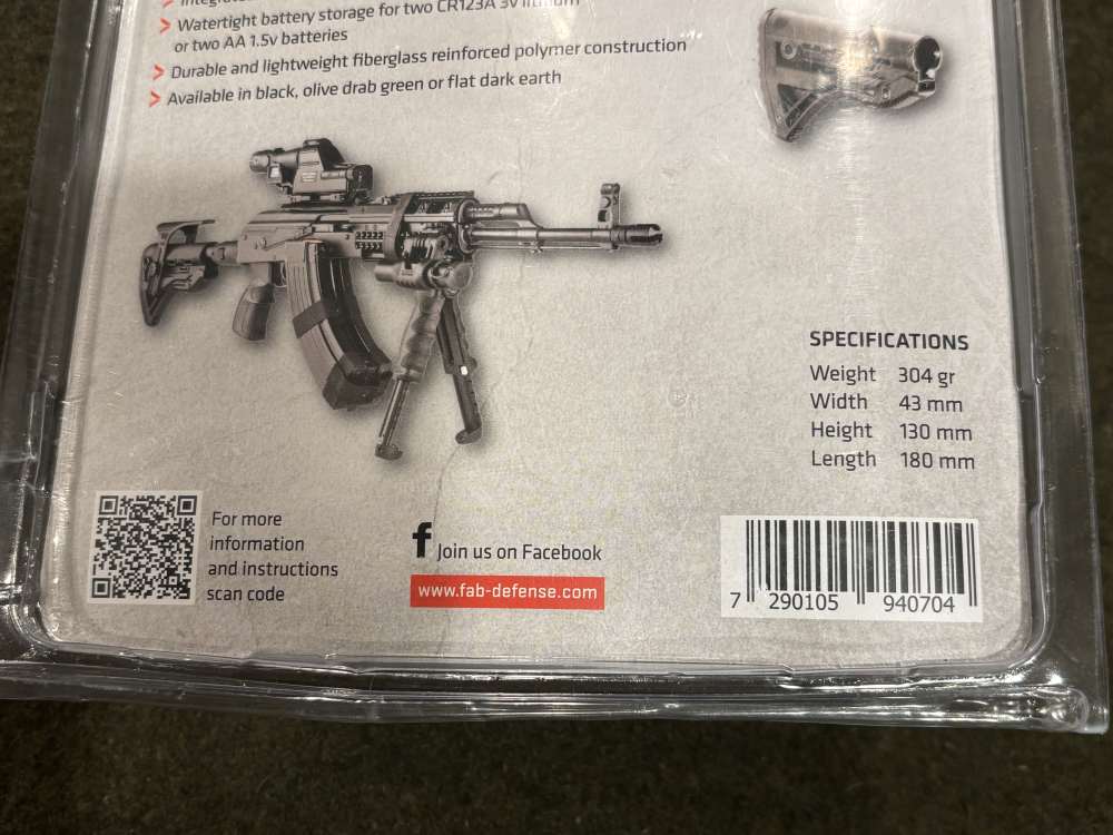 New Old Stock FAB Defense GL- Shock CP - AR15 M4 Mil-Spec Collapsible Stock-img-15