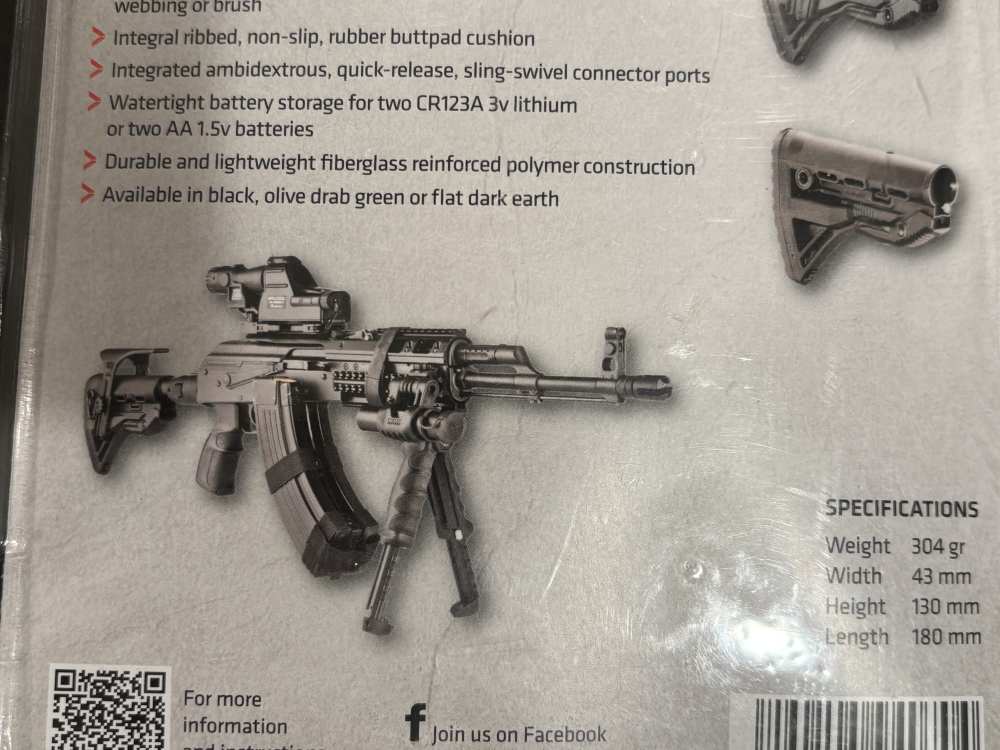 New Old Stock FAB Defense GL- Shock CP - AR15 M4 Mil-Spec Collapsible Stock-img-14