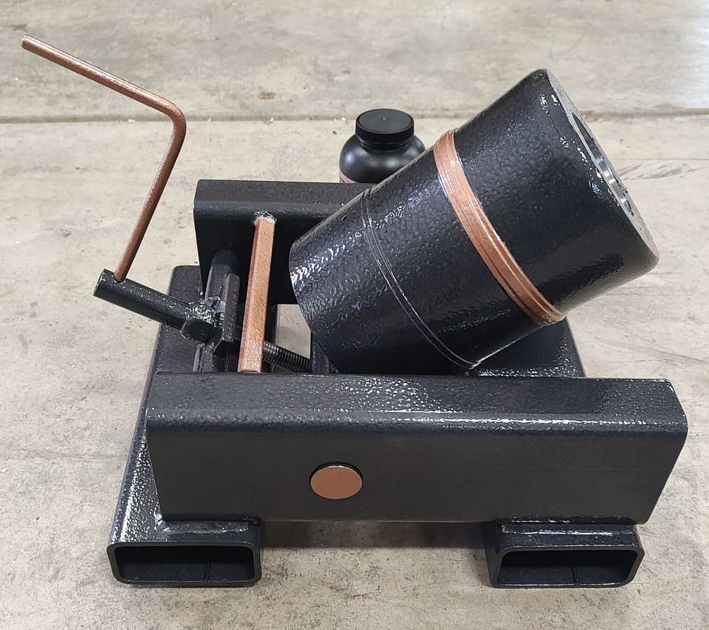 3" mortar cannon coehorn type with adjustable base-img-3