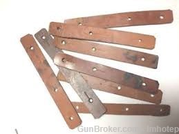 10 AK-47 SKS Sling Tab Leather Strips -img-0