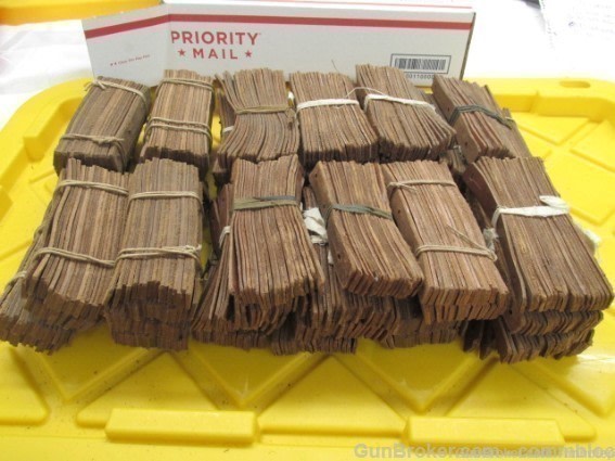 10 AK-47 SKS Sling Tab Leather Strips -img-7