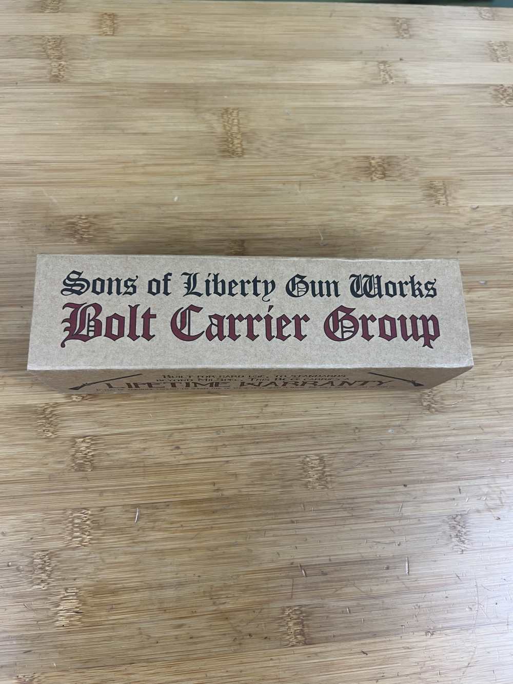SOLGW NICKLE TEFLON COATED BOLT CARRIER GROUP MK1 BCG-img-0