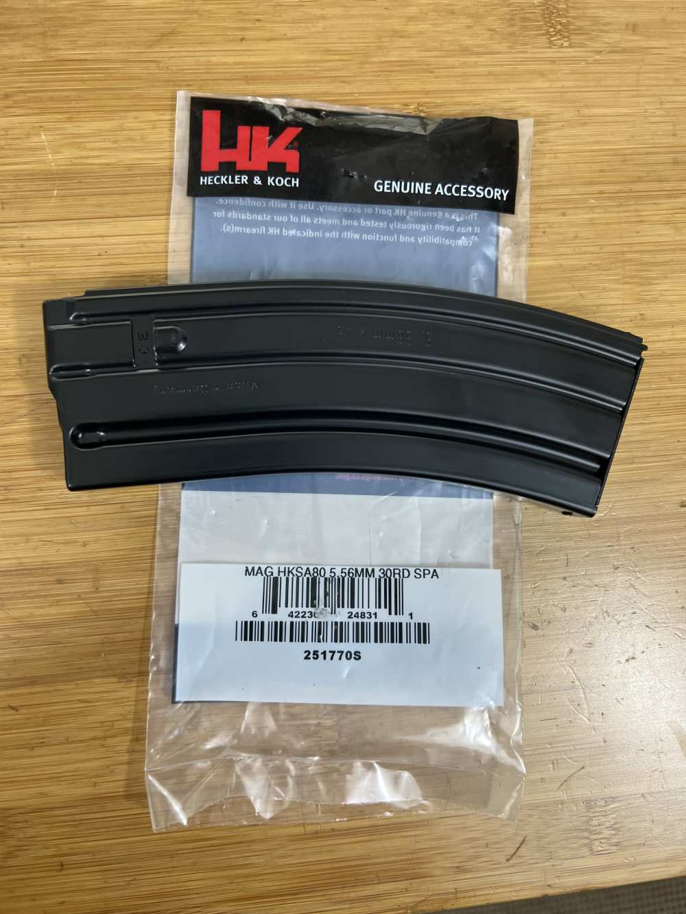 HK 416, MR556 Steel German made M4 M16 Magazines, 5.56 NATO 30 round-img-0