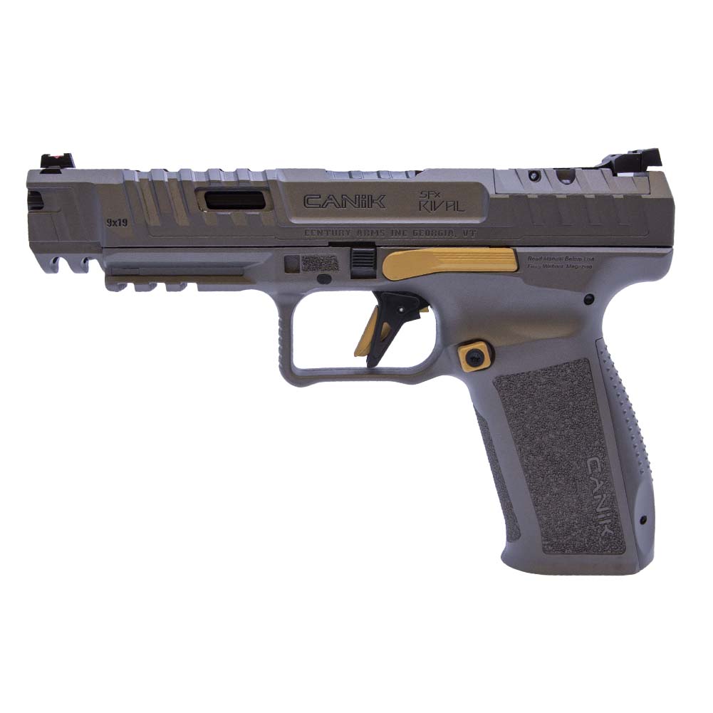 CANIK SFx Rival 9mm 5in 18rd Gray Semi-Auto Pistol (HG6610T-N)-img-1