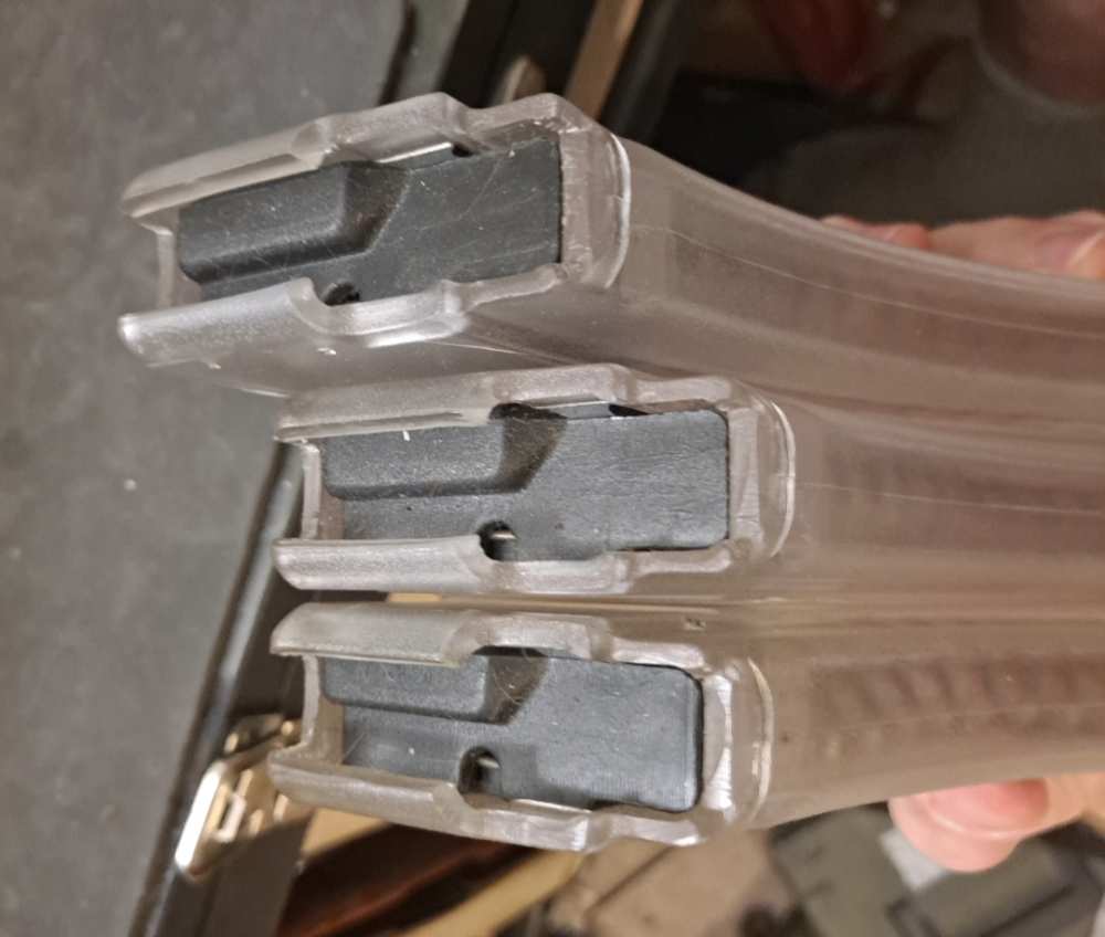 Set of 3x bulgarian 40 round akm 7.62x39 polymer magazine -img-2