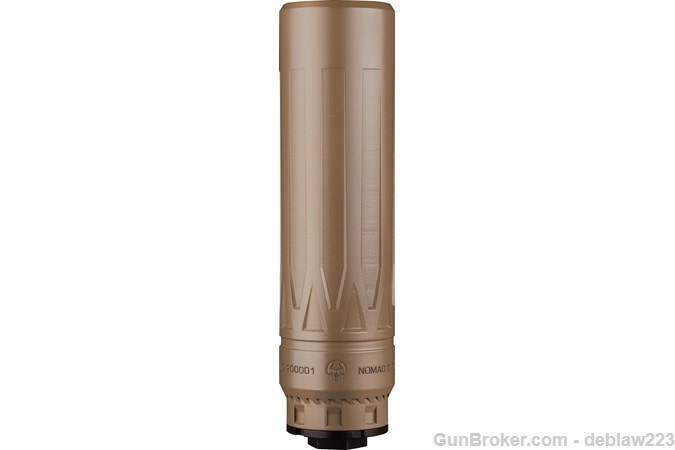Dead Air Nomad Ti XC FDE 7.62 Suppressor LayAway DeadAir NOMADTIXCDTFDE-img-0