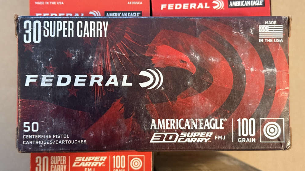 660 rounds of Federal 30 Super Carry pistol ammo-img-4