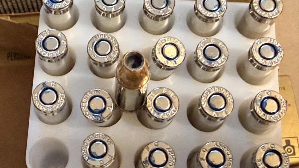 660 rounds of Federal 30 Super Carry pistol ammo-img-9