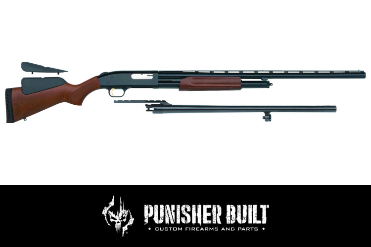 MOSSBERG 500 FLD/DEER COMBO 12GA W/BASE-img-0