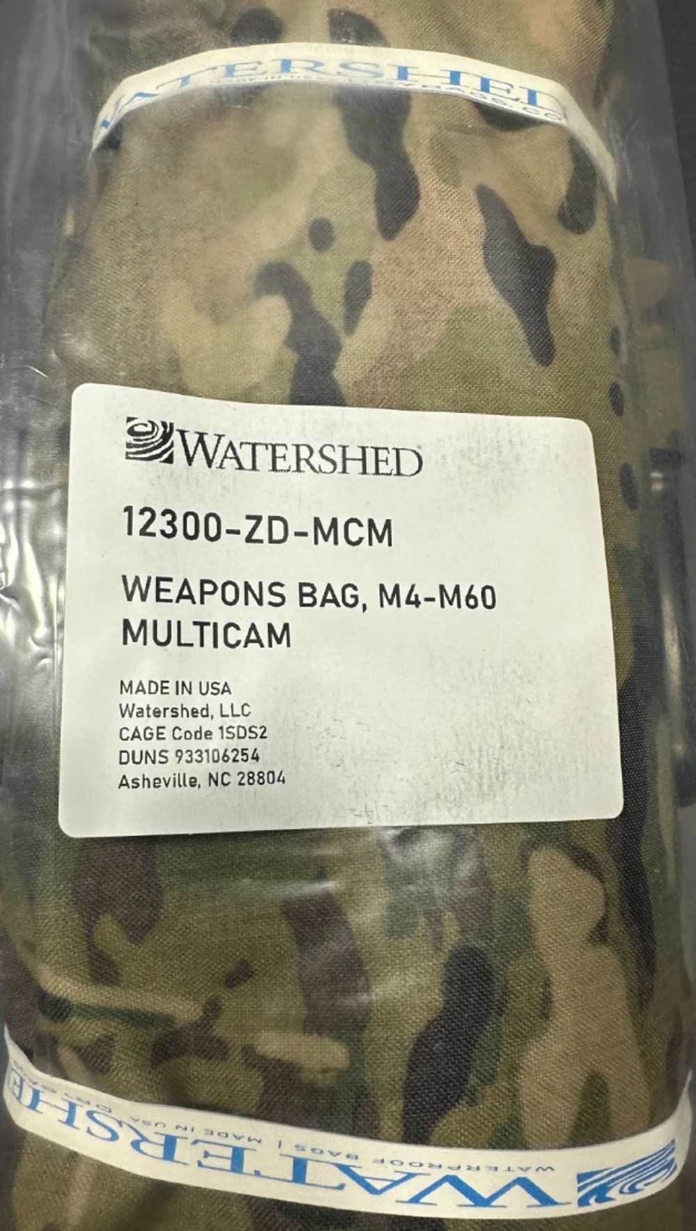 Watershed Waterproof Rifle Case Multicam Camouflage Weapons Dry Bag NEW M4-img-1