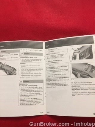 Sig Mosquito Factory Owners Manual -img-1