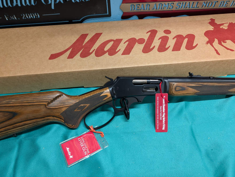 Marlin Ruger 1895 Guide Gun 45-70 Bued Laminate sharp Threaded barrel New!-img-1