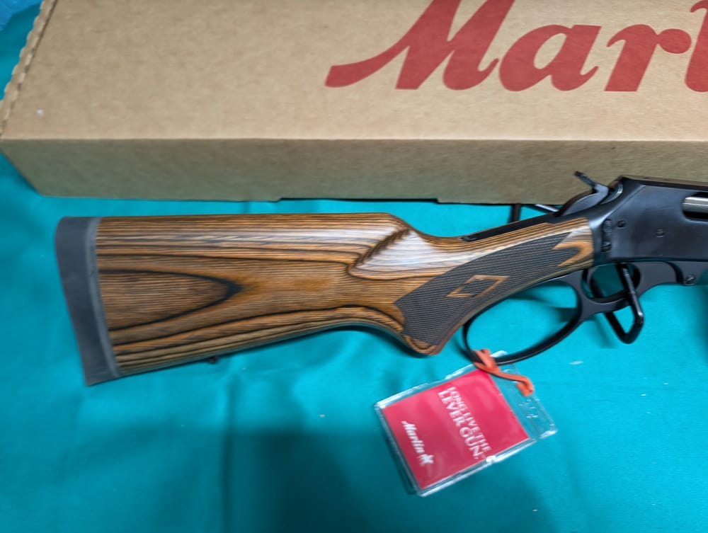 Marlin Ruger 1895 Guide Gun 45-70 Bued Laminate sharp Threaded barrel New!-img-7