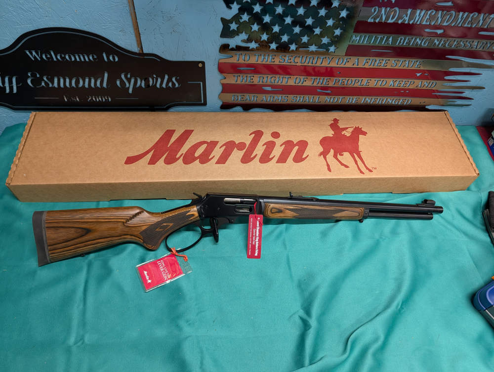 Marlin Ruger 1895 Guide Gun 45-70 Bued Laminate sharp Threaded barrel New!-img-0