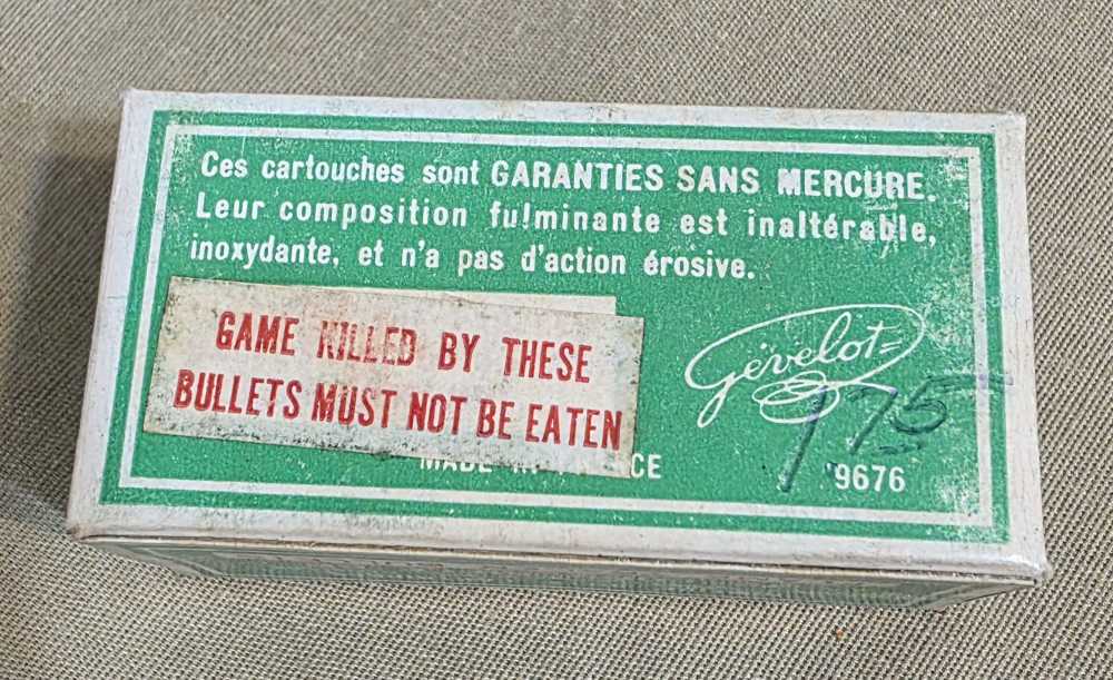 Vintage Rare! Gevelot .22LR Tracer ammo 50 Rounds -img-5