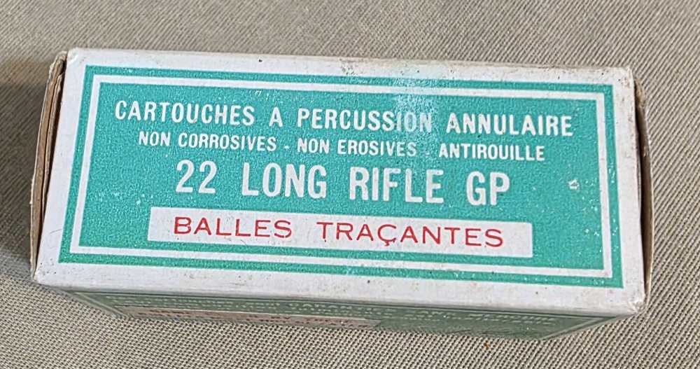 Vintage Rare! Gevelot .22LR Tracer ammo 50 Rounds -img-4
