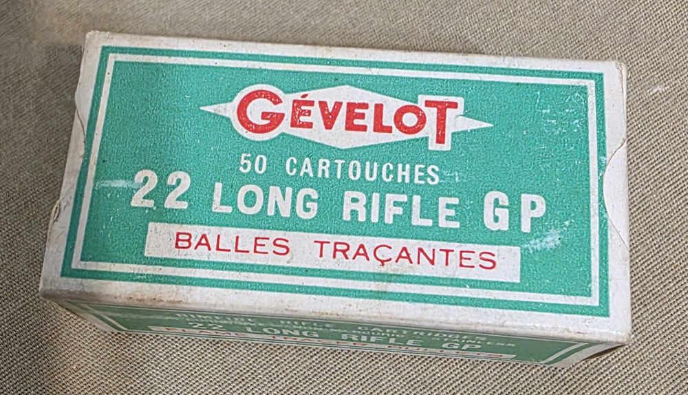 Vintage Rare! Gevelot .22LR Tracer ammo 50 Rounds -img-1