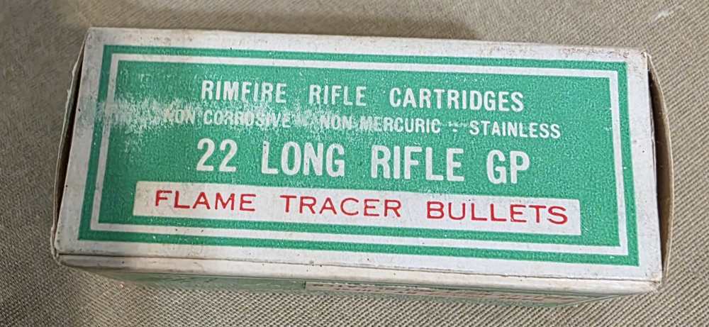 Vintage Rare! Gevelot .22LR Tracer ammo 50 Rounds -img-2