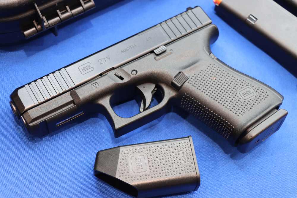 Glock Model G23 V MOS Pistol 40S&W 4" G23V Optic Ready 13RD 23V NEW 40 S&W-img-2