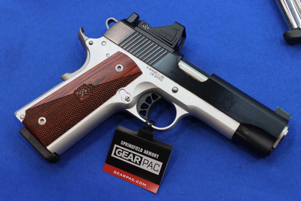 Springfield Armory Model RONIN 1911 Pistol 9MM 2-Tone Optic GEAR PAC 4.25"-img-9