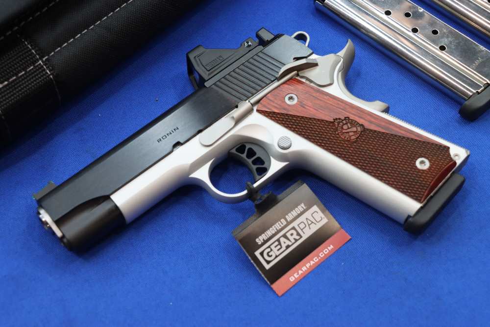 Springfield Armory Model RONIN 1911 Pistol 9MM 2-Tone Optic GEAR PAC 4.25"-img-1