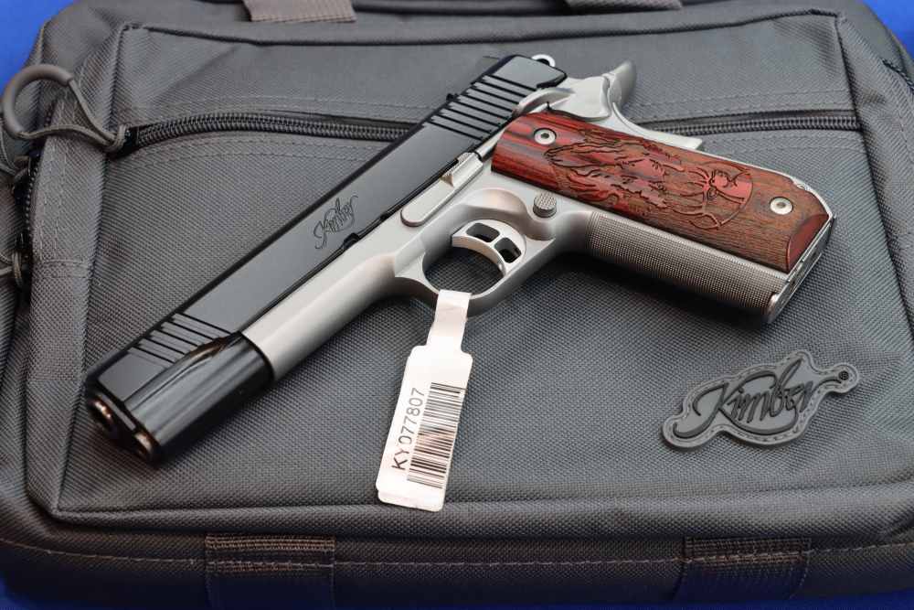 Kimber Model CAMP GUARD 10 1911 Pistol 10MM 2-Tone Stainless RMEF New SA 5"-img-23