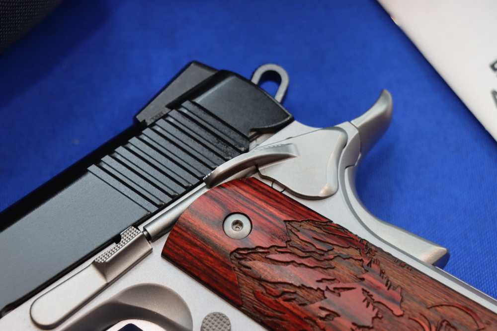 Kimber Model CAMP GUARD 10 1911 Pistol 10MM 2-Tone Stainless RMEF New SA 5"-img-5