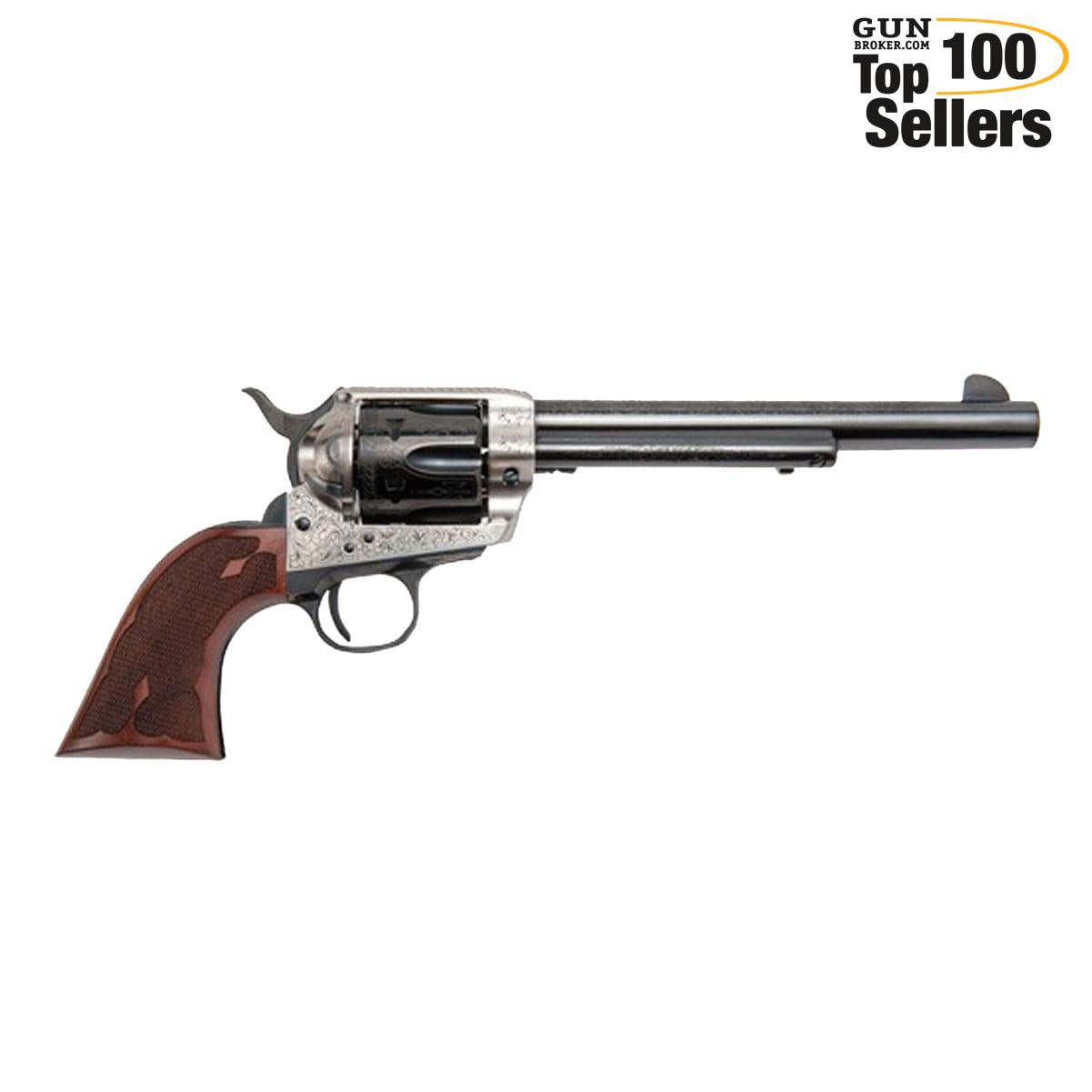 CIMARRON Frontier .45 Colt 7.5in 6rd Revolver (PP415LSFW)-img-0