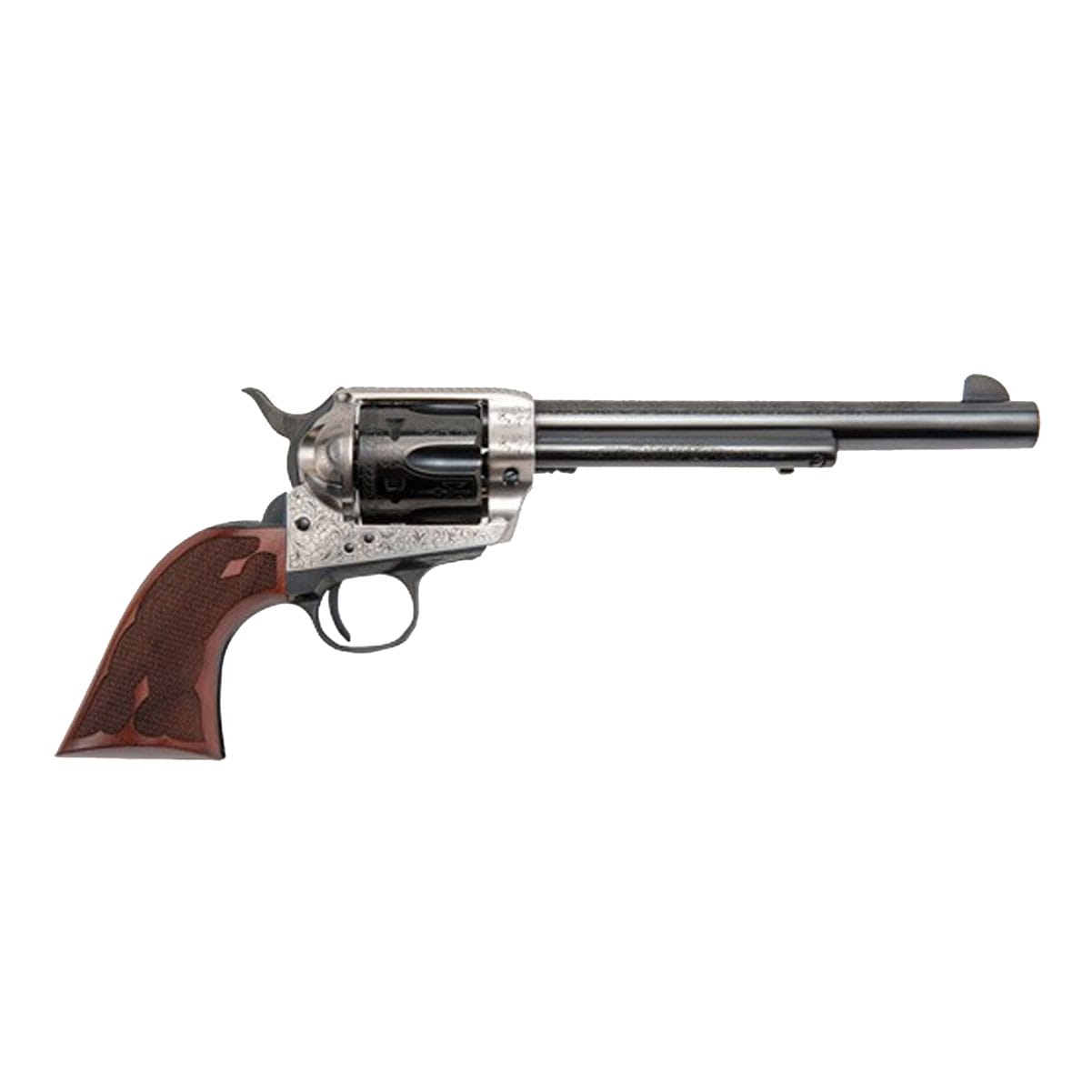 CIMARRON Frontier .45 Colt 7.5in 6rd Revolver (PP415LSFW)-img-1