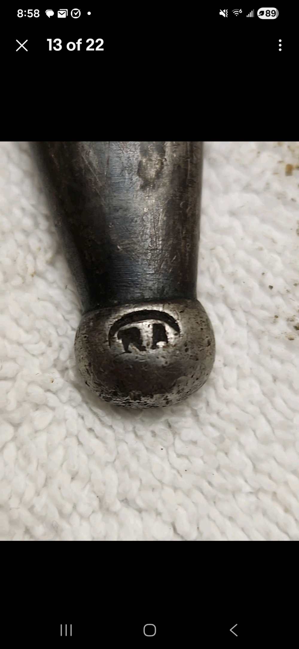 Argentine Model 1909 Mauser Sword Bayonet Matching Scabbard WKC Solingen H8-img-12