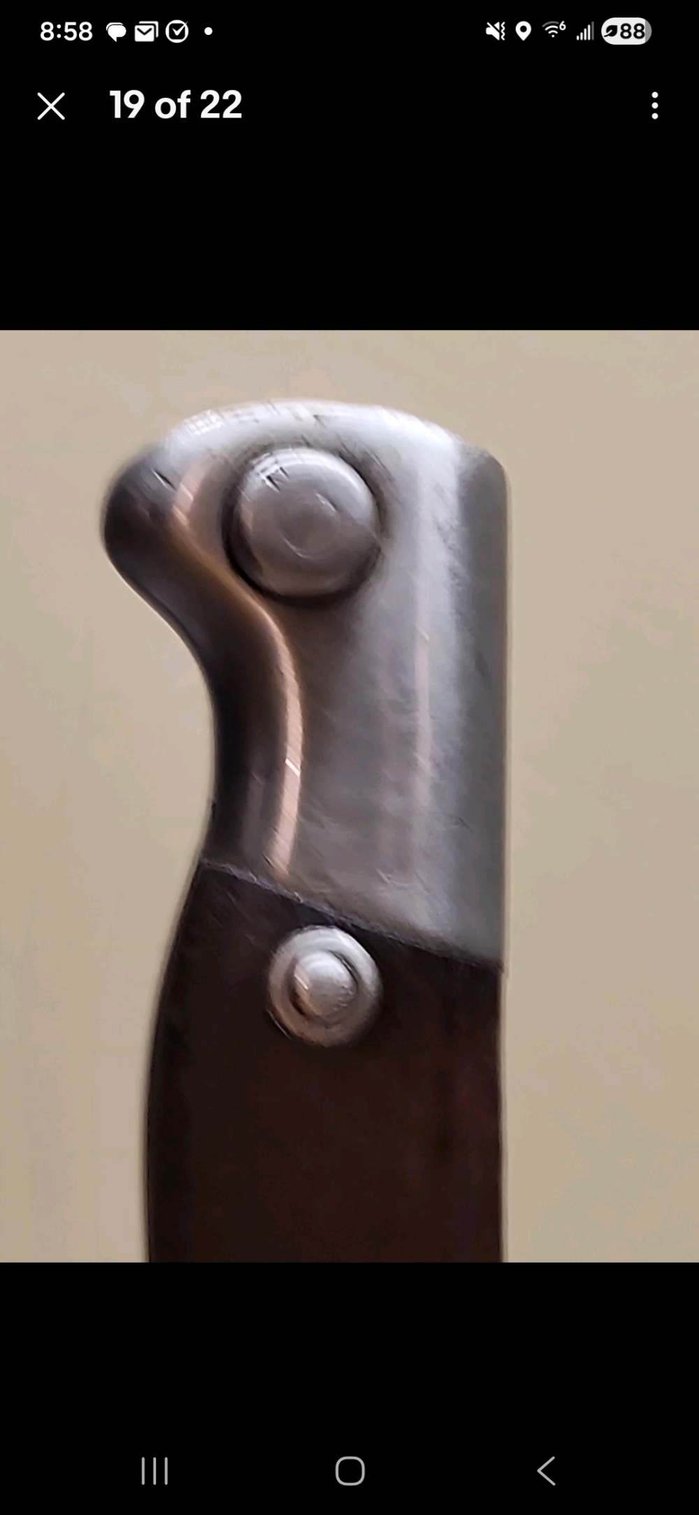 Argentine Model 1909 Mauser Sword Bayonet Matching Scabbard WKC Solingen H8-img-18