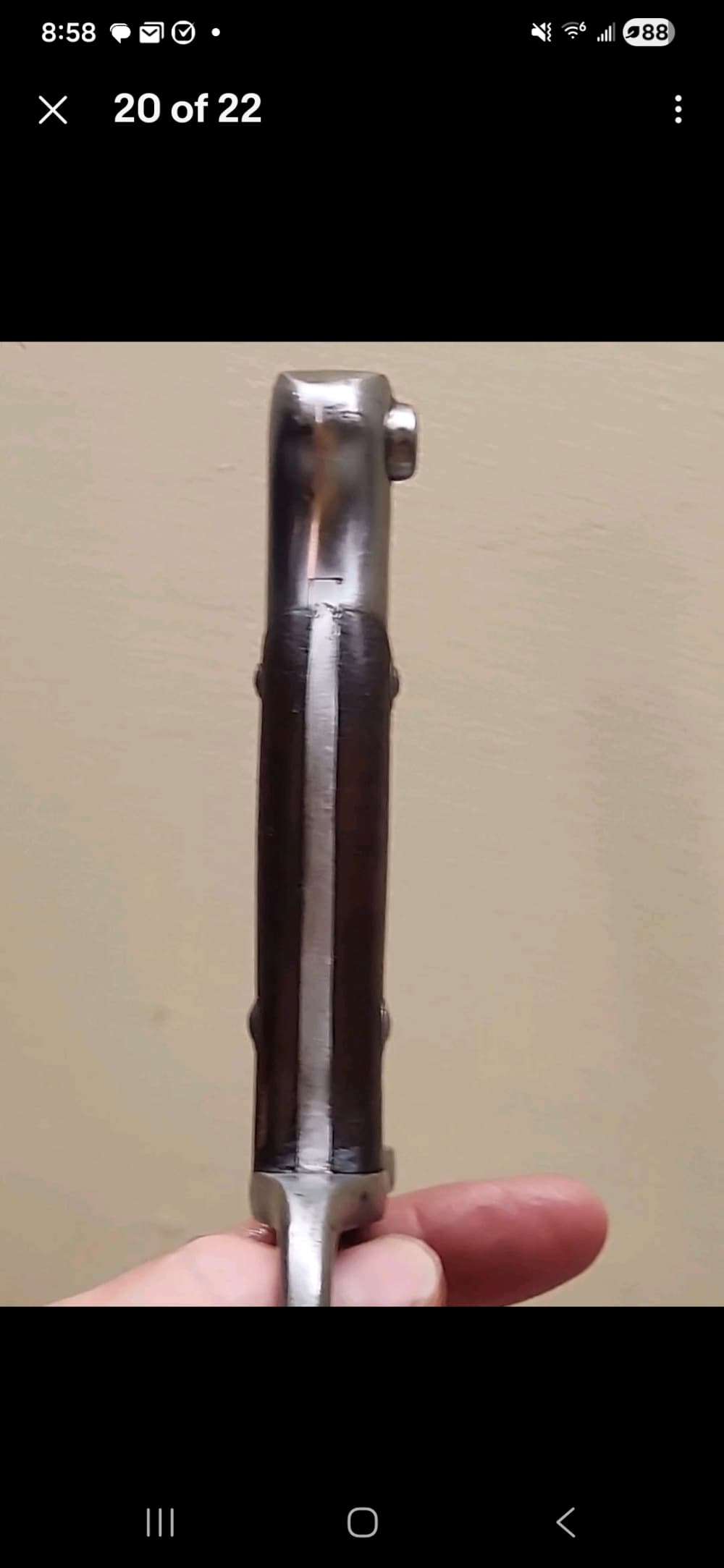 Argentine Model 1909 Mauser Sword Bayonet Matching Scabbard WKC Solingen H8-img-19
