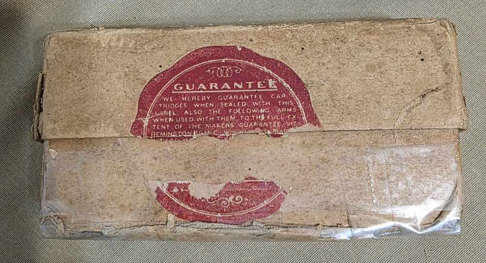 Rare! Vintage 30 Remington ammo 18 Rounds. Two Piece Box. Remington UMC.-img-2
