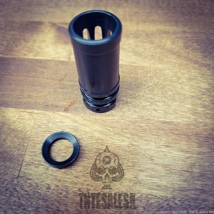 5.56 Extended A2 Flash Hider with Crush Washer M4 M-4 AR15 AR-15-img-1