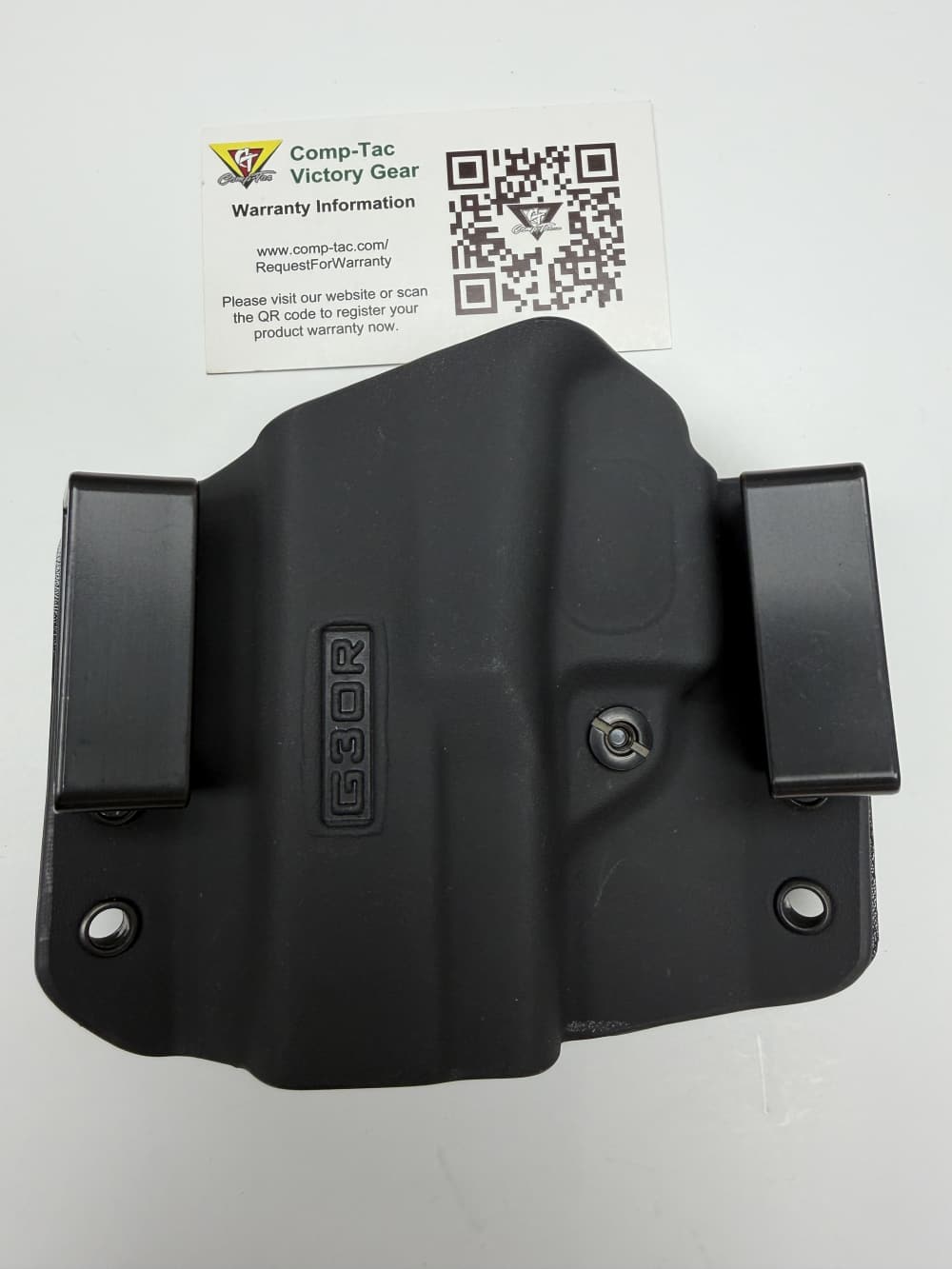 GLOCK 29/30 HOLSTER, OWB, RIGHT HAND, BLACK, MADE IN USA BY COMP-TAC-img-1