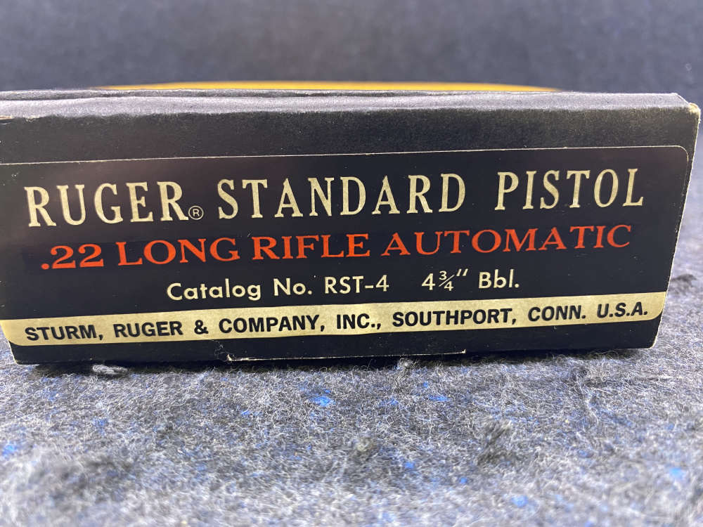 RUGER MARK I .22LR LNIB - *PRIVATE COLLECTION-img-4